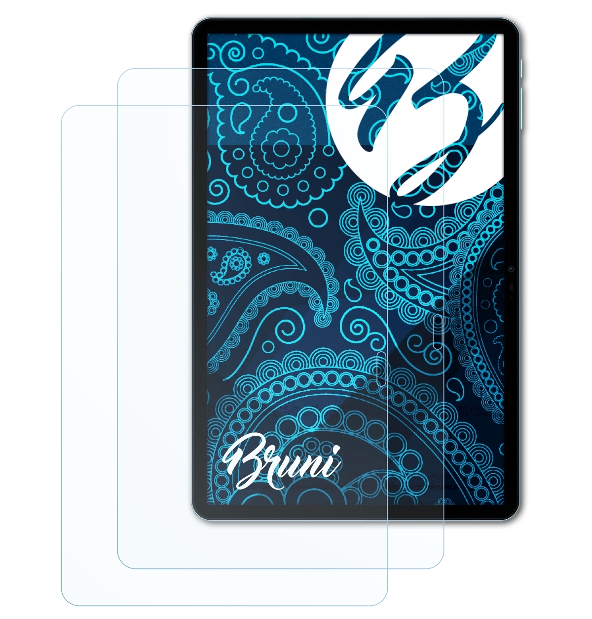 BRUNI 2x Basics-Clear Schutzfolie(für T30 Pro) Doogee
