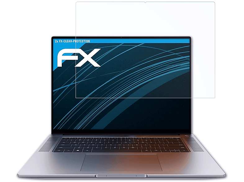 ATFOLIX 2x FX-Clear Displayschutz(für (2023)) MateBook 16s Huawei