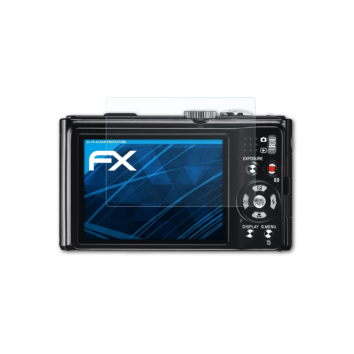 ATFOLIX 3x FX-Clear Displayschutz(für 20) Leica V-Lux