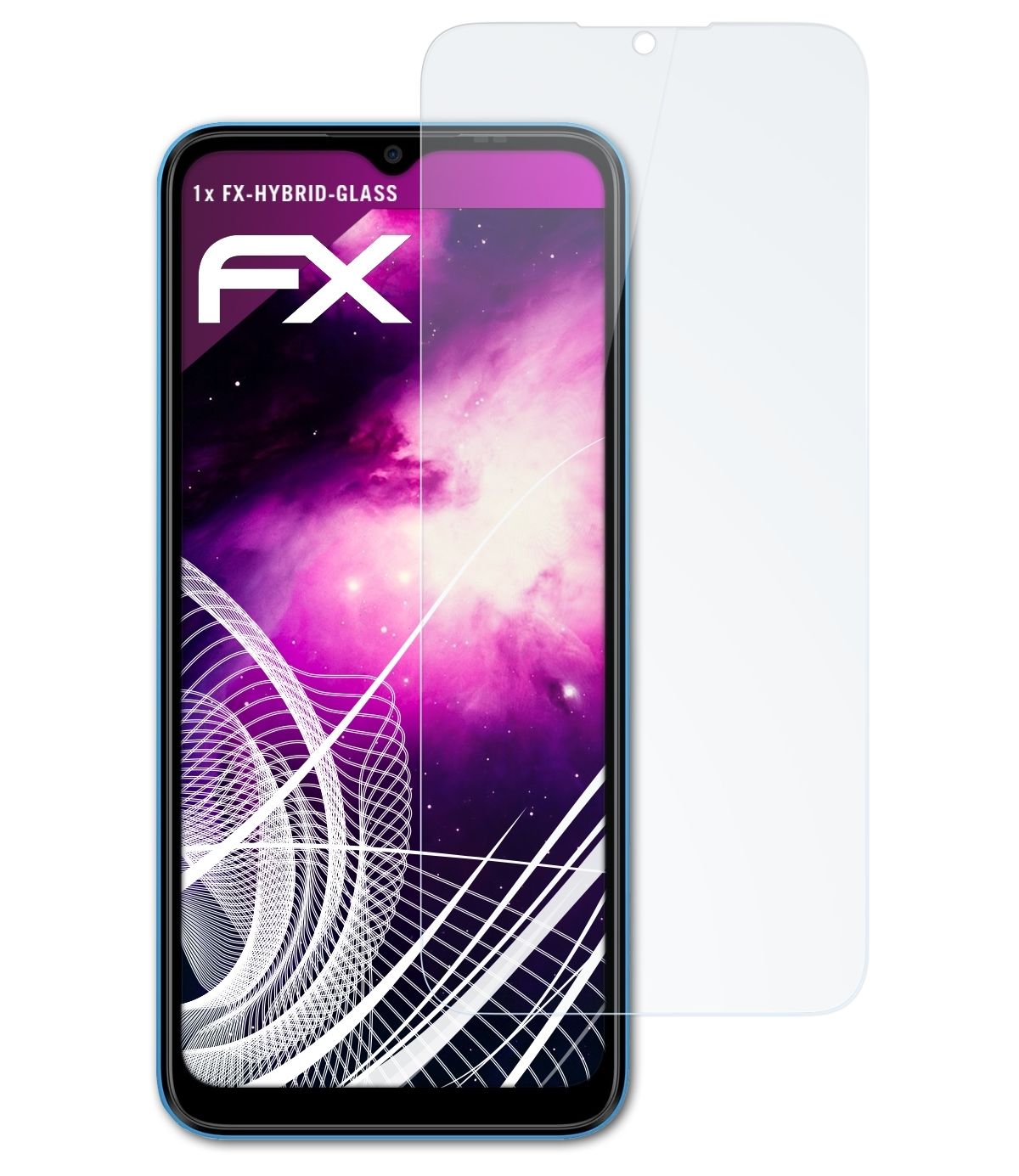 ATFOLIX FX-Hybrid-Glass Note AGM N1) Schutzglas(für