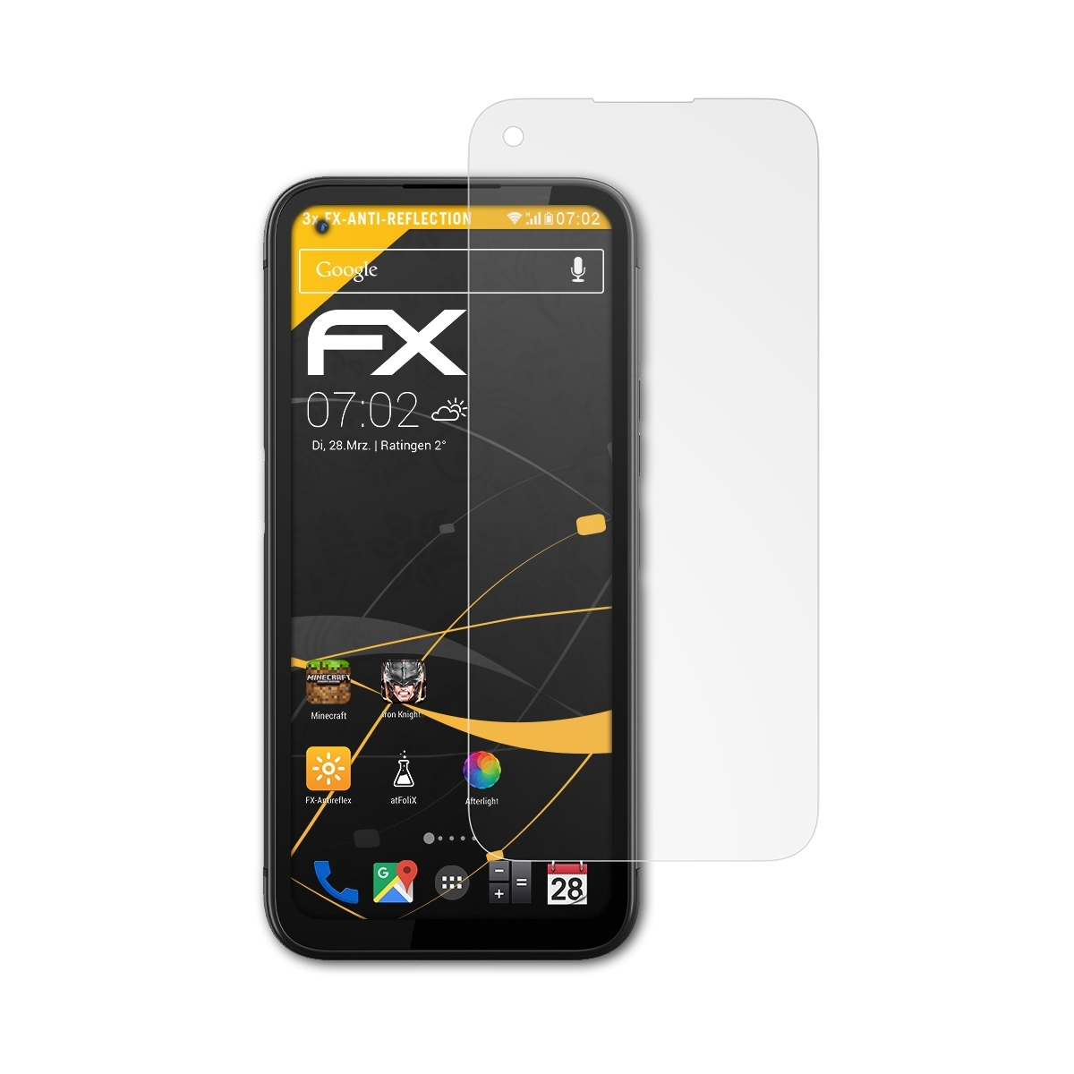 FX-Antireflex 3x ATFOLIX GX6 Displayschutz(für Gigaset Pro)