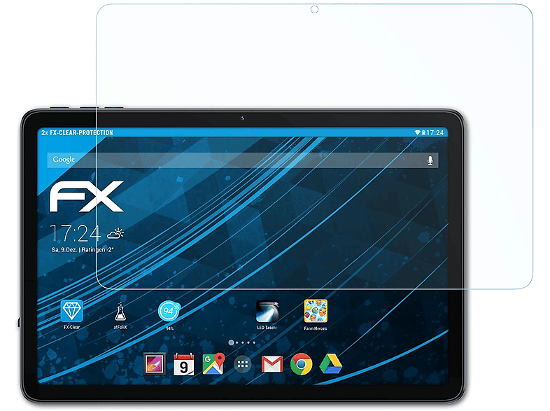 Tab) ATFOLIX 2x FX-Clear Displayschutz(für G3 UMiDigi