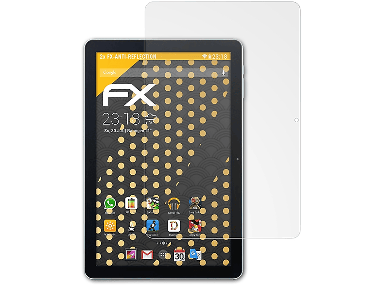 60) FX-Antireflex ATFOLIX Oscal 2x Displayschutz(für Pad Blackview