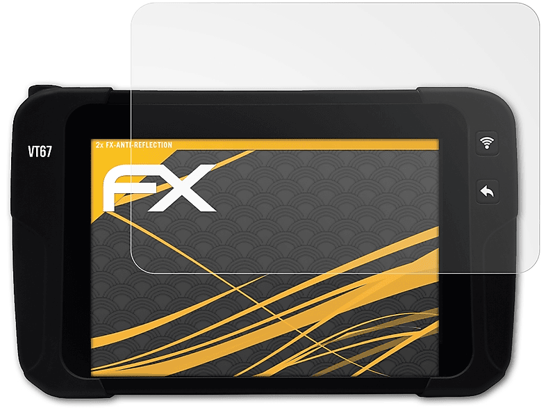 ATFOLIX 2x FX-Antireflex Displayschutz(für Ateq VT67) | Schutzfolien & Schutzgläser
