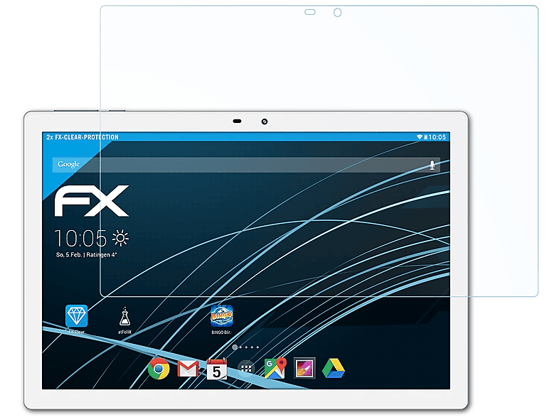 M30 Teclast Displayschutz(für 2x FX-Clear ATFOLIX Pro)