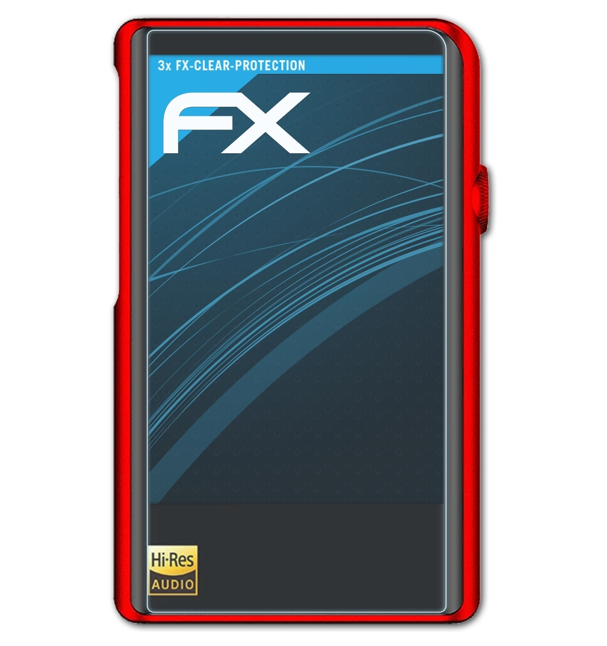 FX-Clear Displayschutz(für 3x ATFOLIX Shanling M2X)