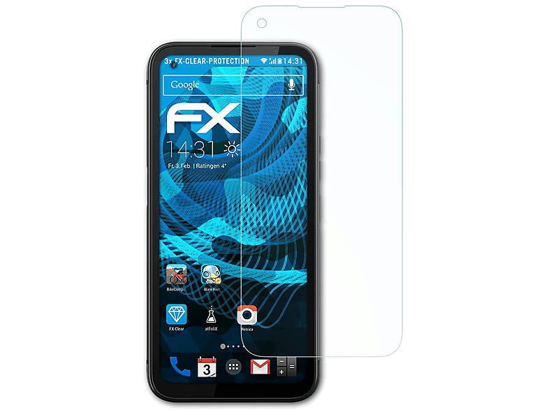 FX-Clear Displayschutz(für GX6 Pro) Gigaset ATFOLIX 3x