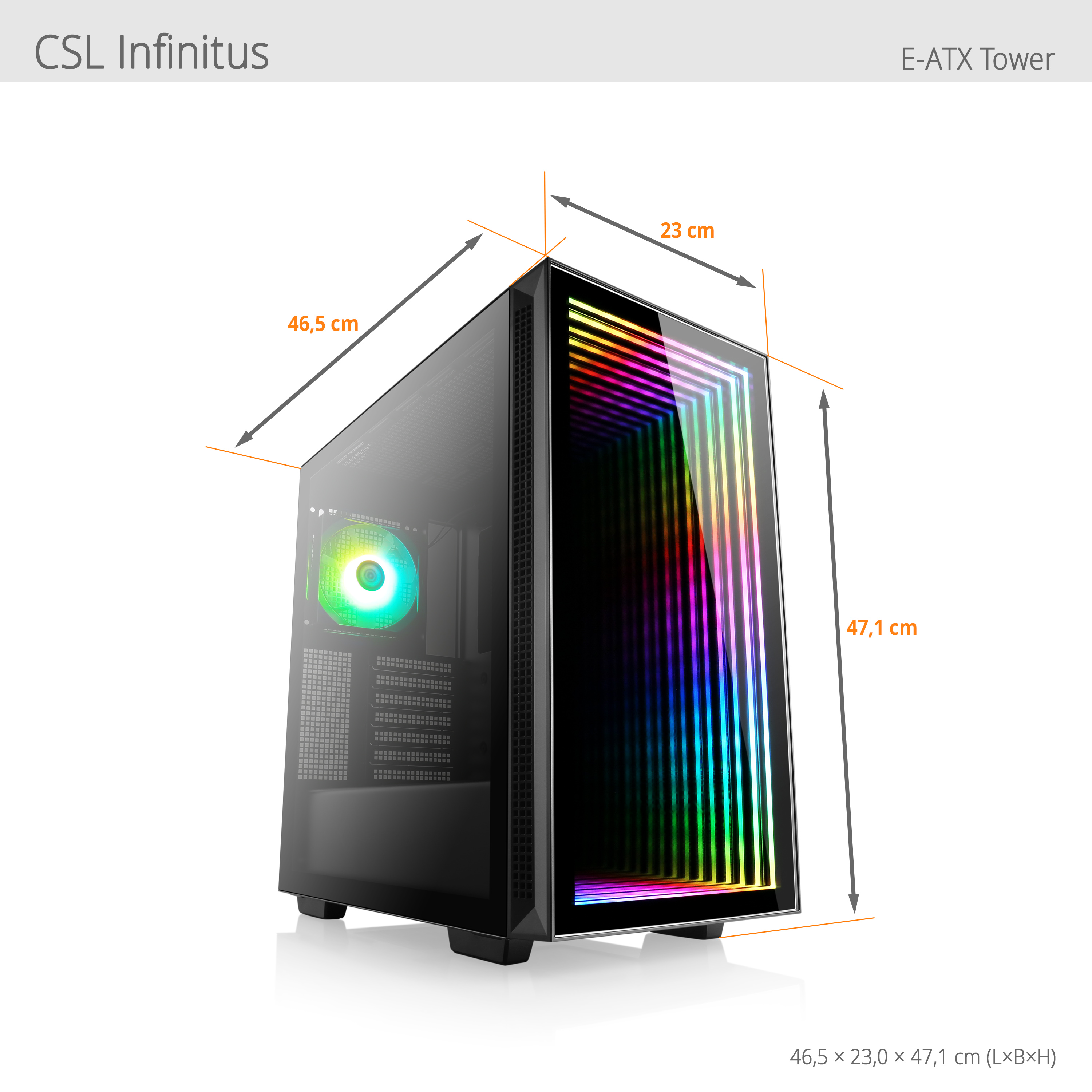 CSL Gaming PC M10130, 16 7 -, 4070 GB AMD Desktop-PC GeForce RTX™ mit 1000 NVIDIA SSD, Prozessor, RAM, GB Ryzen™