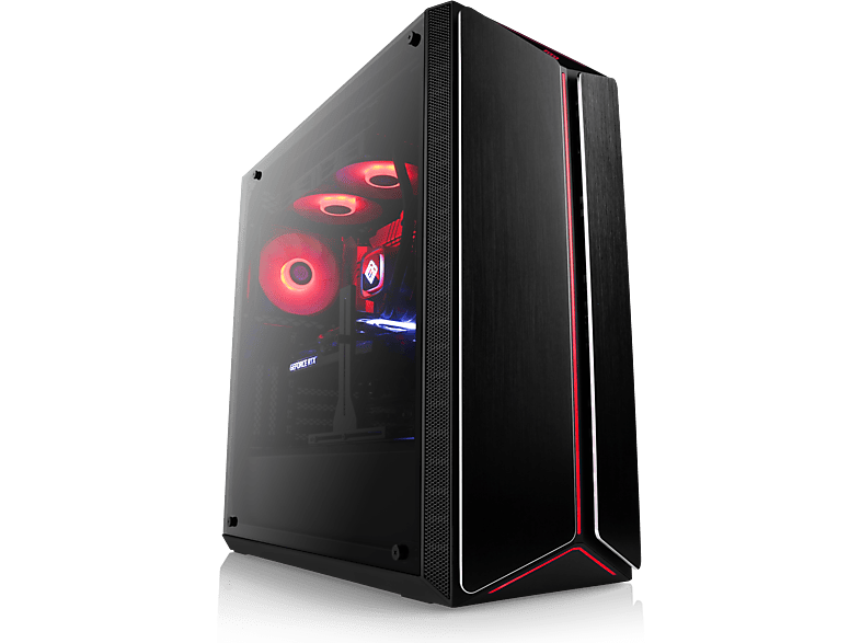 CSL Gaming PC M10160H, DesktopPC mit AMD Ryzen™ 7 7800X3D Prozessor, 16 GB RAM, 1000 GB SSD