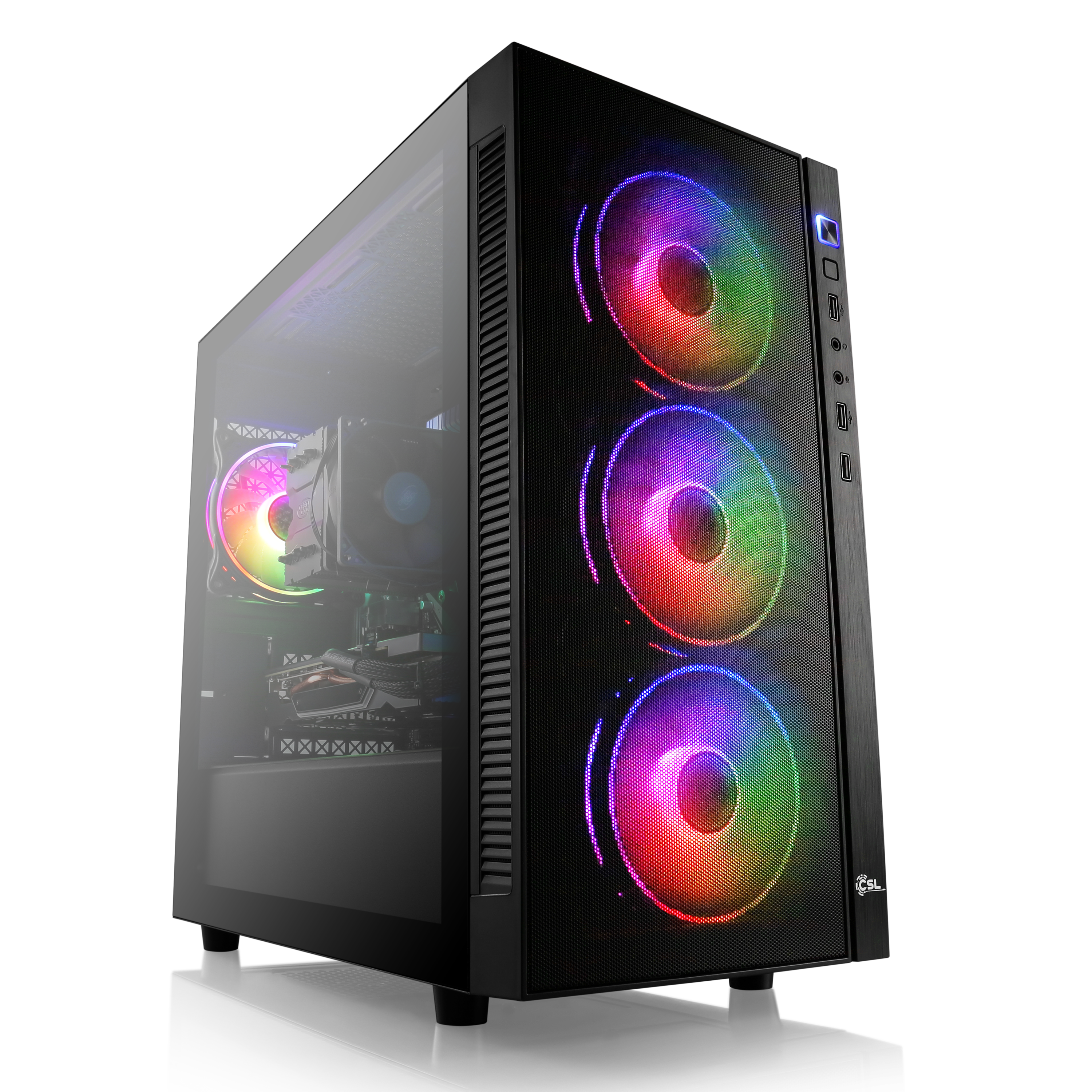 CSL Gaming PC M10500H, Ryzen™ GB RAM, 6500 RX Radeon™ 11 XT, 8 SSD, 1000 GB mit 16 Desktop-PC Bit), Prozessor, 5 Windows AMD AMD (64 Home GB