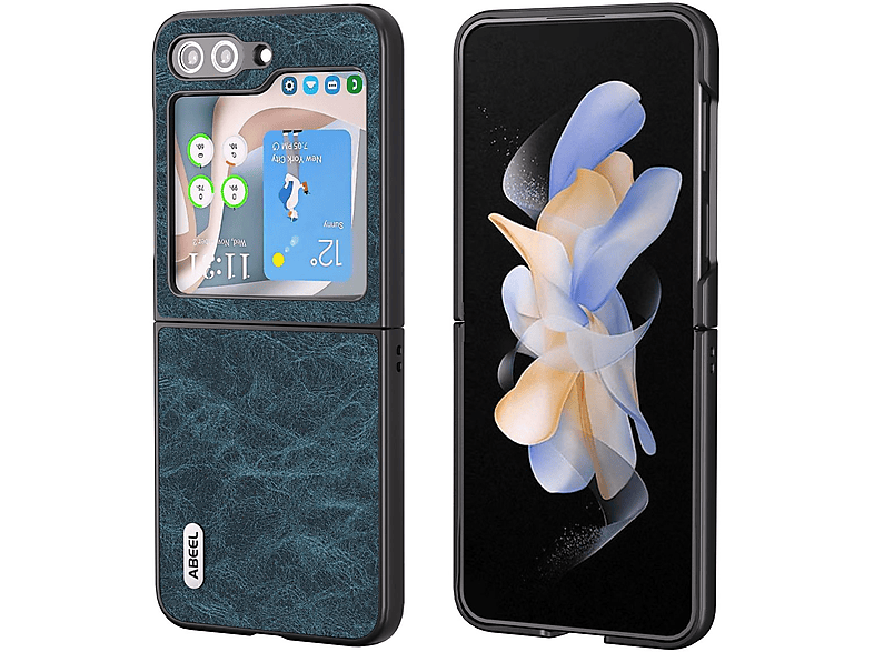 Samsung, Blau KÖNIG Galaxy Case, Backcover, Z 5G, DESIGN Flip5