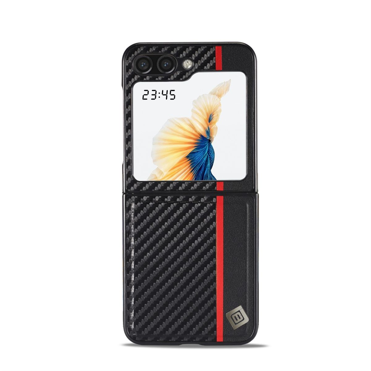 Flip5 5G, Backcover, Case, Z DESIGN Schwarz Samsung, KÖNIG Galaxy