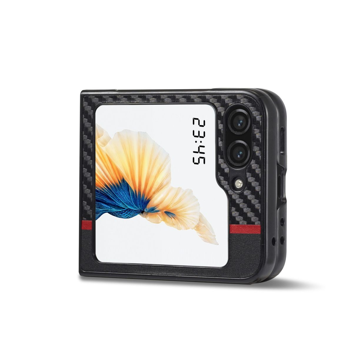 Flip5 5G, Backcover, Case, Z DESIGN Schwarz Samsung, KÖNIG Galaxy