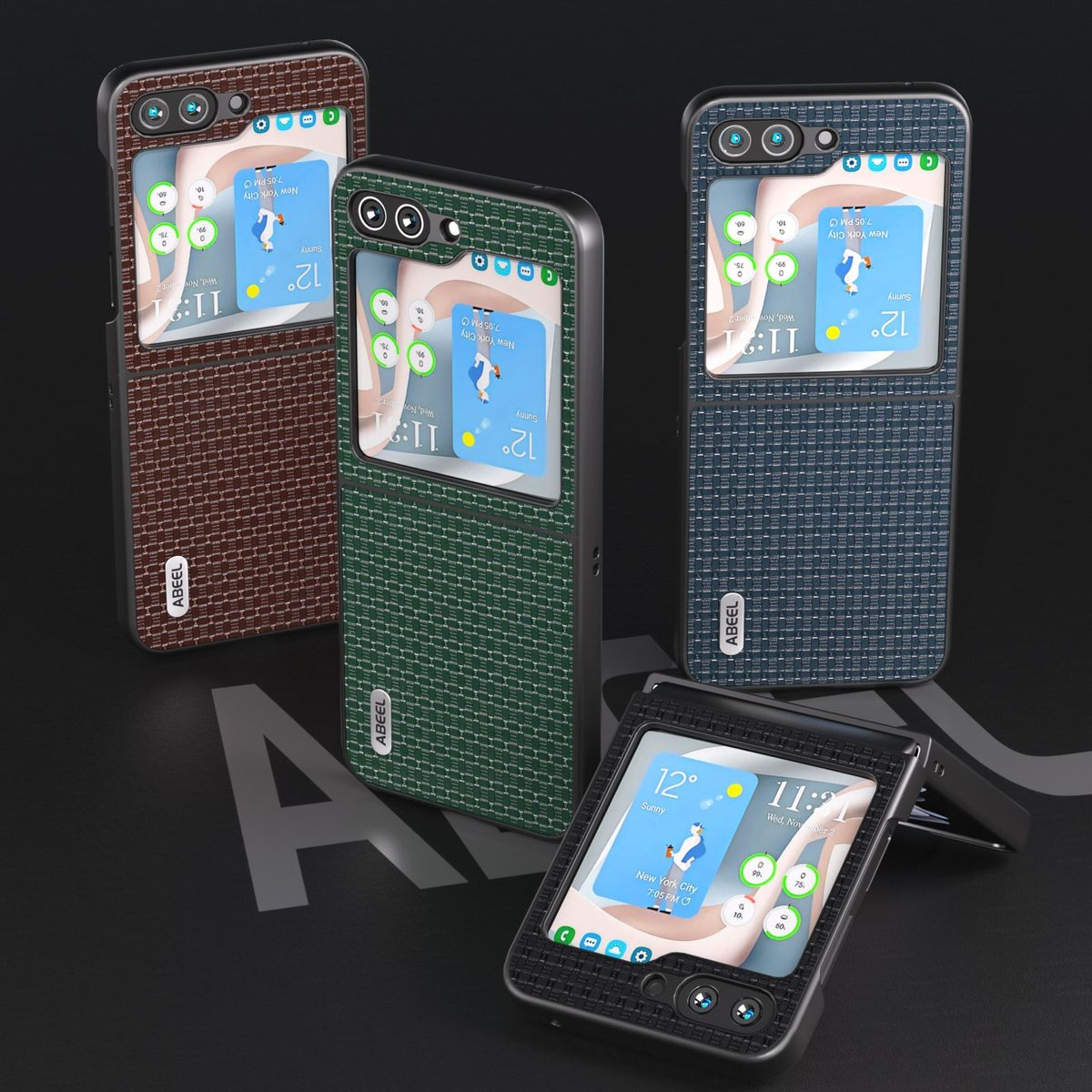 KÖNIG DESIGN Case, Backcover, Samsung, Z Galaxy Flip5 5G, Grün