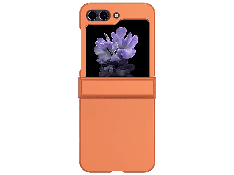 5G, Backcover, Samsung, DESIGN Case, Galaxy Flip5 Z Orange KÖNIG