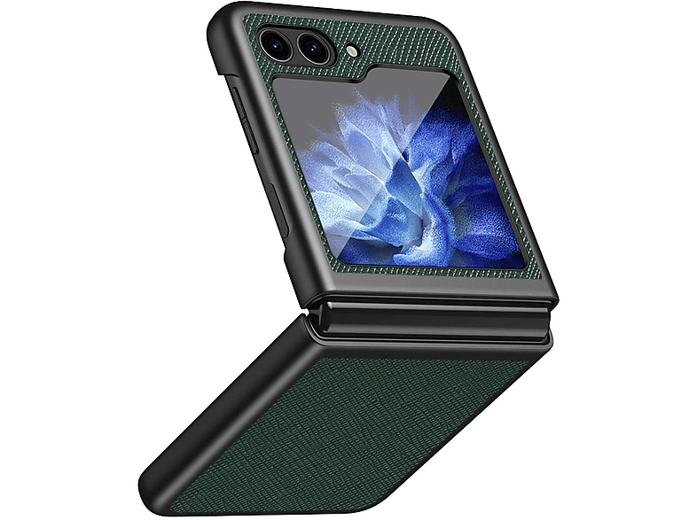 Samsung, Flip5 DESIGN Grün KÖNIG Case, Z Backcover, 5G, Galaxy