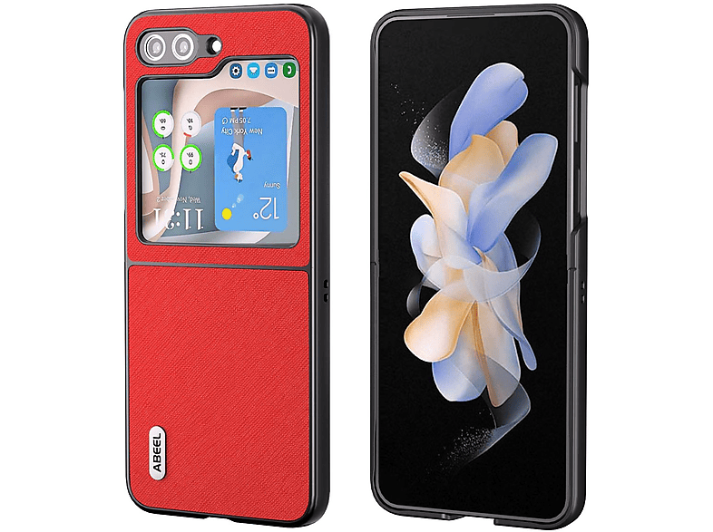 KÖNIG DESIGN Case, Backcover, Samsung, Galaxy Z Flip5 5G, Rot
