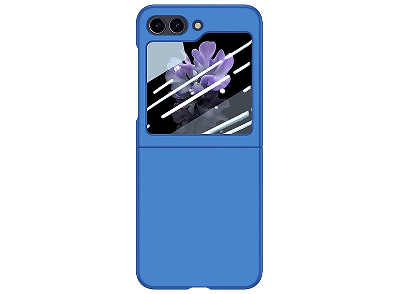 Samsung, Case, 5G, Galaxy KÖNIG Blau Flip5 Z Backcover, DESIGN