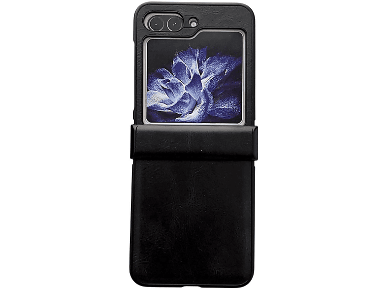 KÖNIG DESIGN Case, Galaxy Samsung, Z Backcover, Schwarz Flip5 5G
