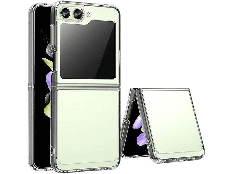 Case, 5G, Backcover, Flip5 Transparent Galaxy Z KÖNIG Samsung, DESIGN