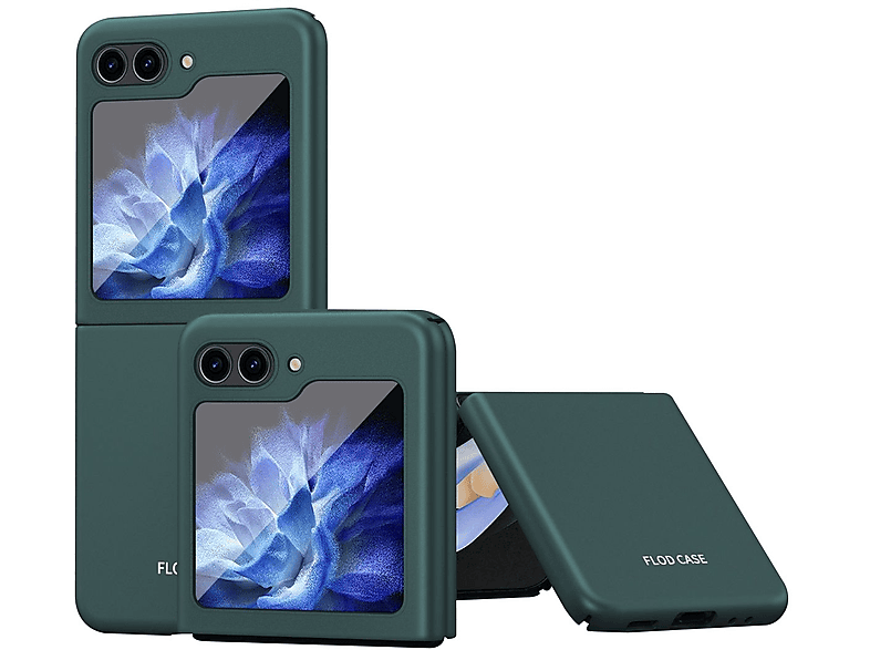 Case, Grün Z Flip5 DESIGN Backcover, Galaxy 5G, Samsung, KÖNIG