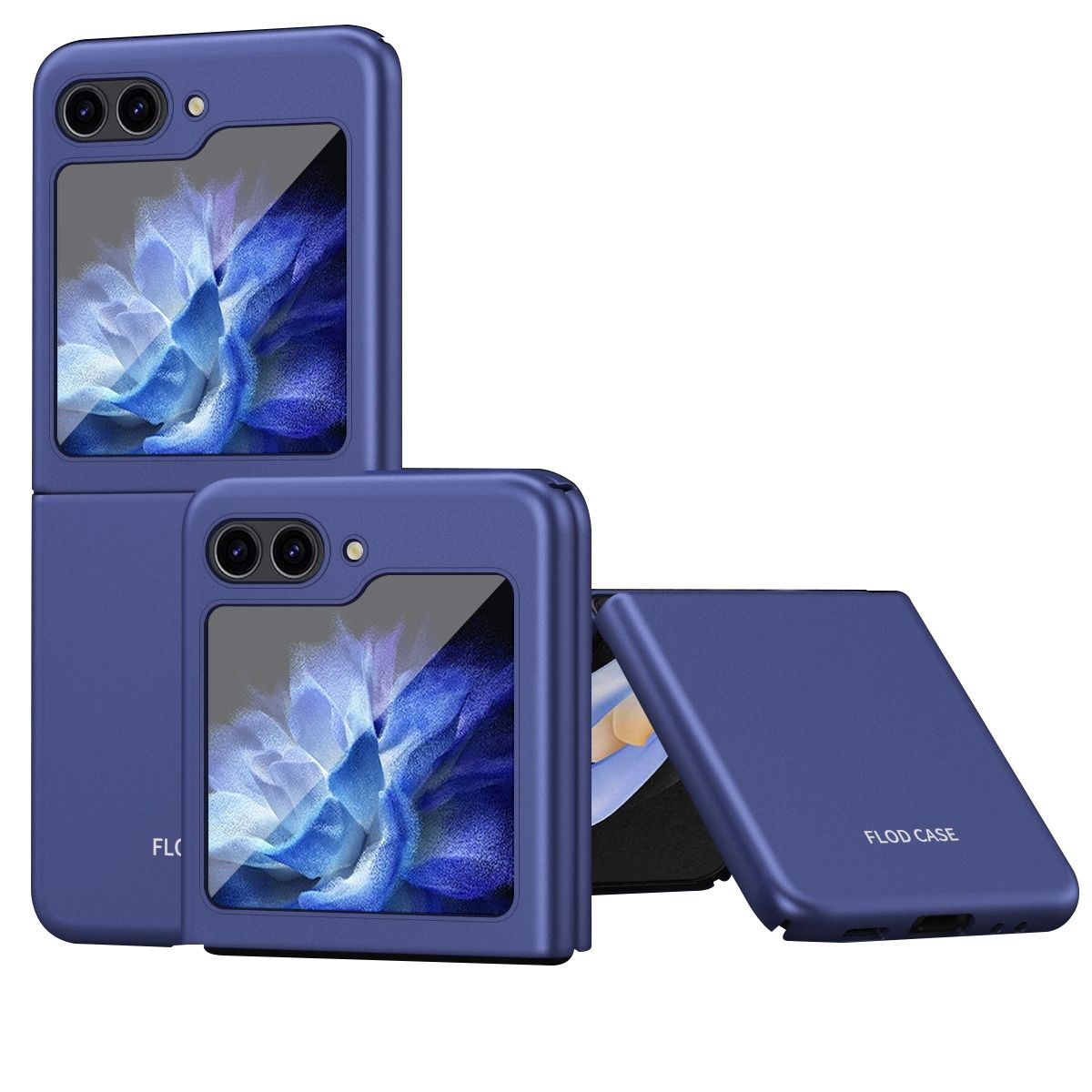 Case, 5G, Backcover, DESIGN Flip5 Samsung, Galaxy KÖNIG Blau Z