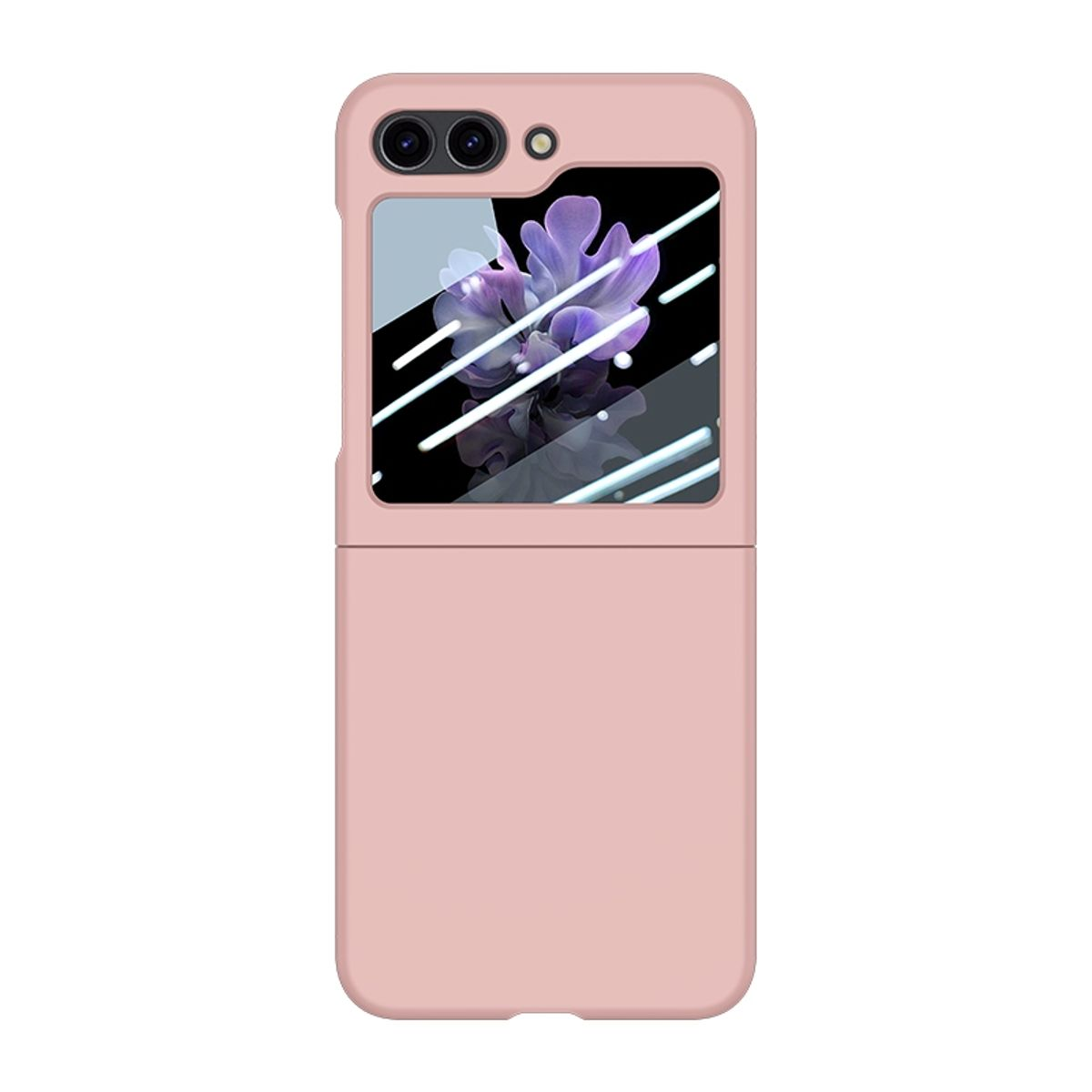 Case, 5G, KÖNIG DESIGN Rosa Galaxy Backcover, Samsung, Z Flip5