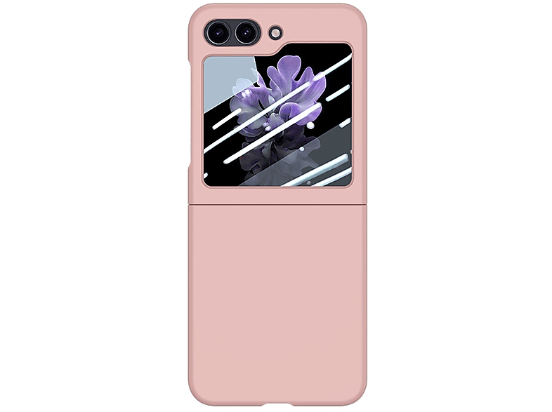 Case, 5G, KÖNIG DESIGN Rosa Galaxy Backcover, Samsung, Z Flip5
