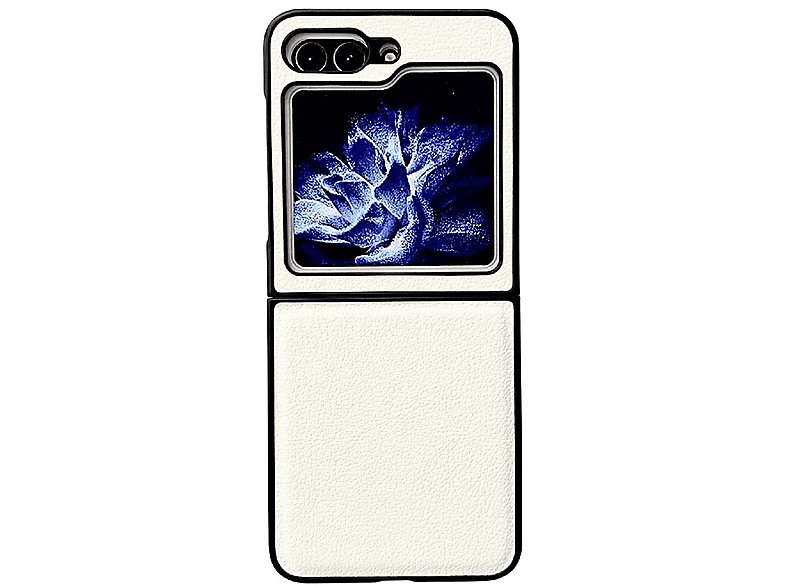 KÖNIG DESIGN Case, Backcover, Samsung, 5G, Galaxy Flip5 Z Weiß