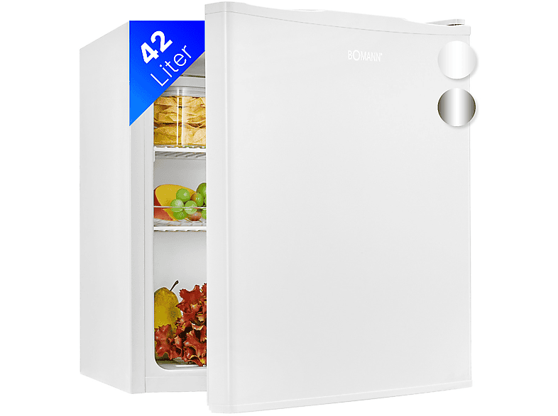 BOMANN KB 7346 Kühlschrank (E, 510 mm hoch, Weiß)