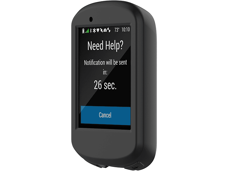 INF Silikon-Uhrenschutzhülle für Garmin Edge Schutzhülle, Edge 830, Schwarz Garmin, 830