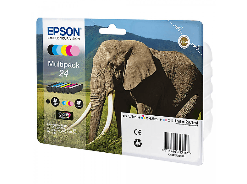 EPSON 64234985 Tinte multicolor (C13T24284011)