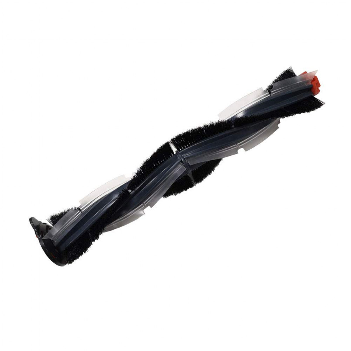 Wałek szczotki do odkurzacza na białym tle.