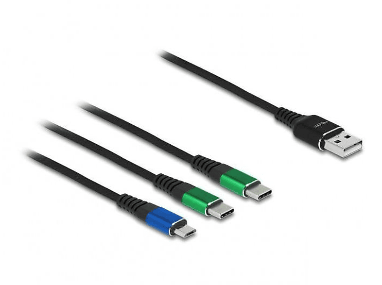 Kabel, DELOCK 87882 Schwarz USB