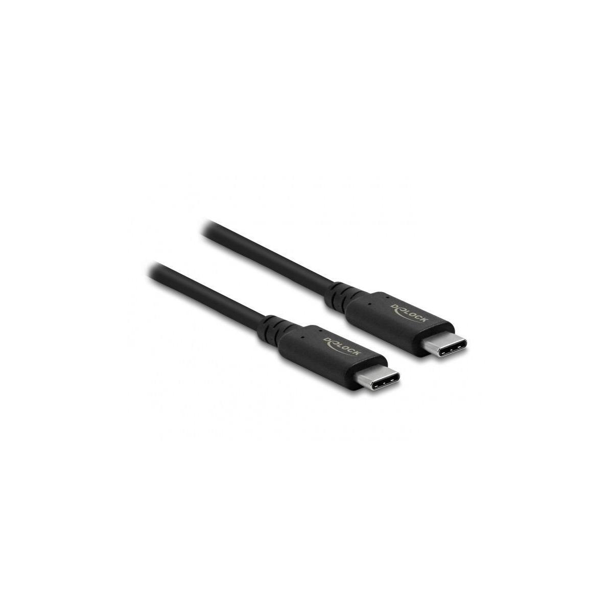 DELOCK 86980 Kabel, Schwarz USB