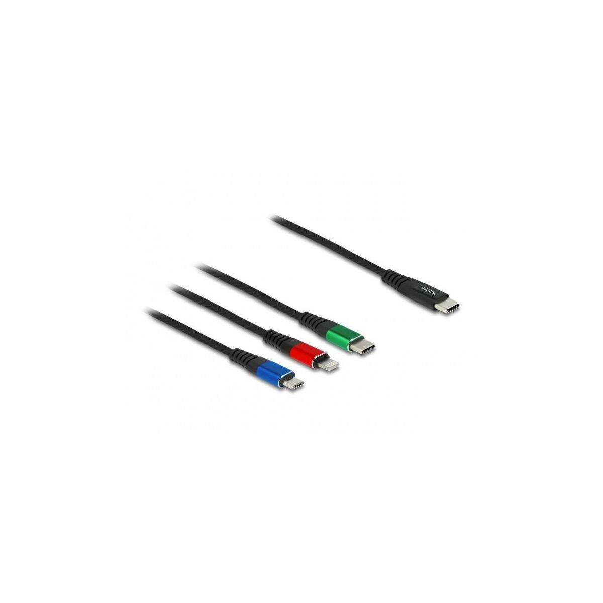 USB 86596 DELOCK Mehrfarbig Kabel,