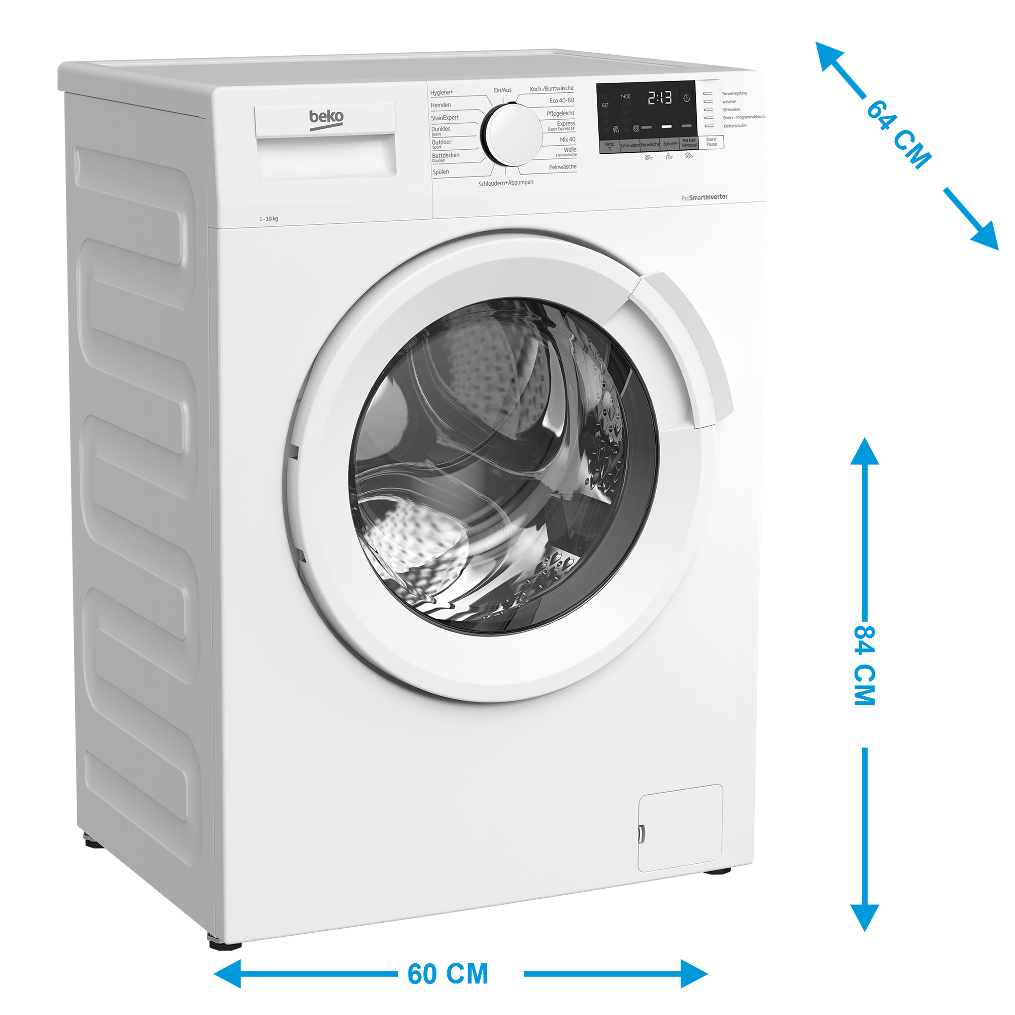 BEKO WMB101434LP1 kg, (10 B) Waschmaschine