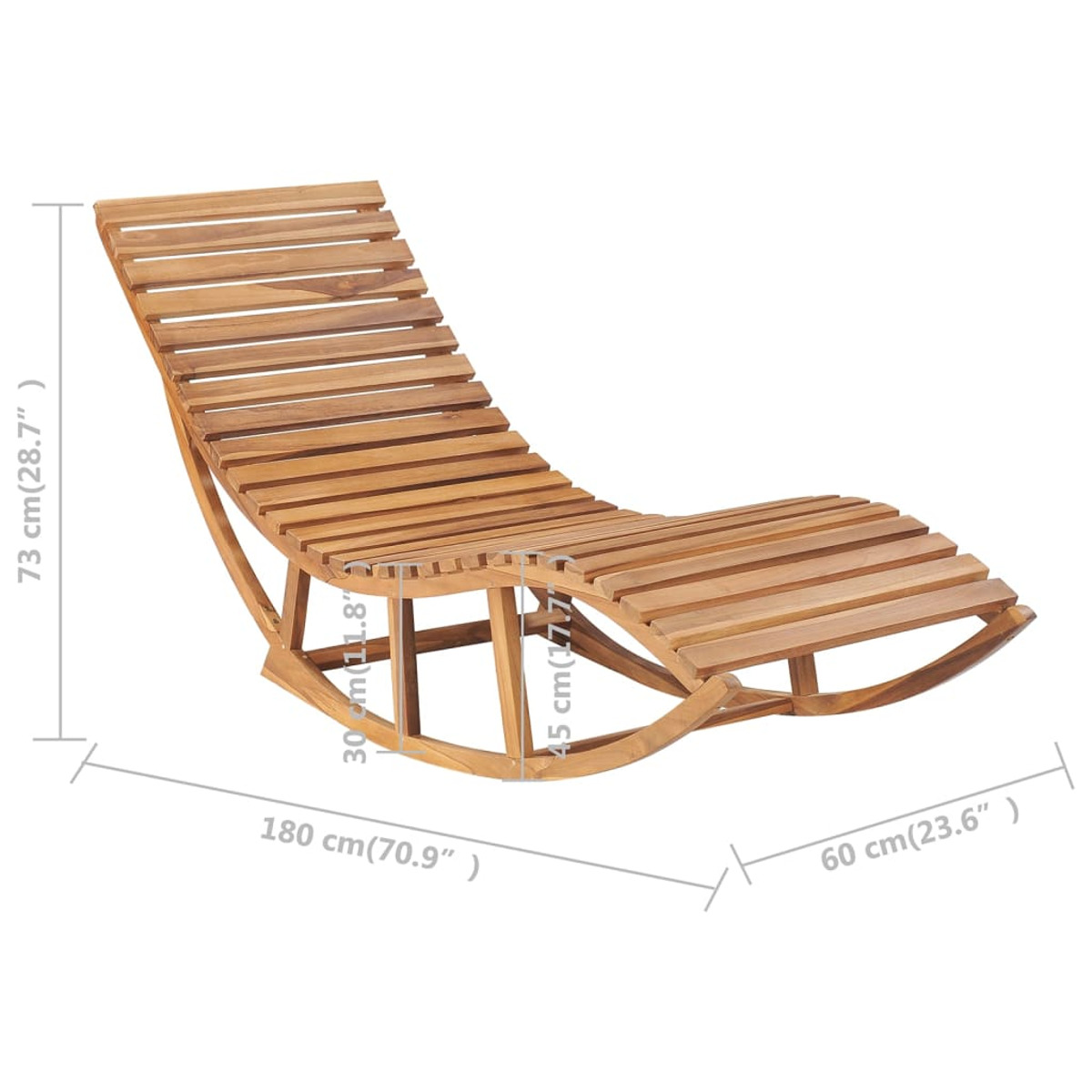 VIDAXL 3063333 Sonnenbett, Anthrazit