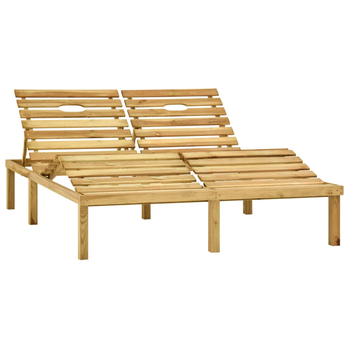 3065898 Blau VIDAXL Sonnenbett,