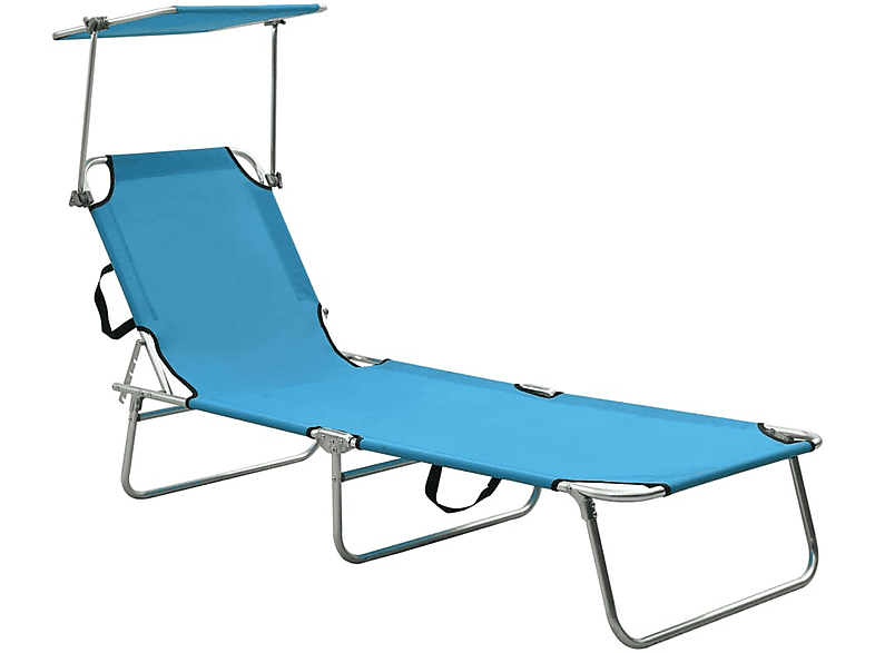 310362 VIDAXL Sonnenbett, Blau