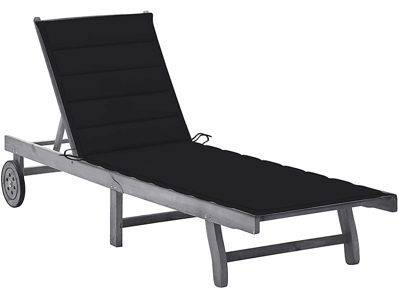 VIDAXL 3061366 Sonnenbett, Grau