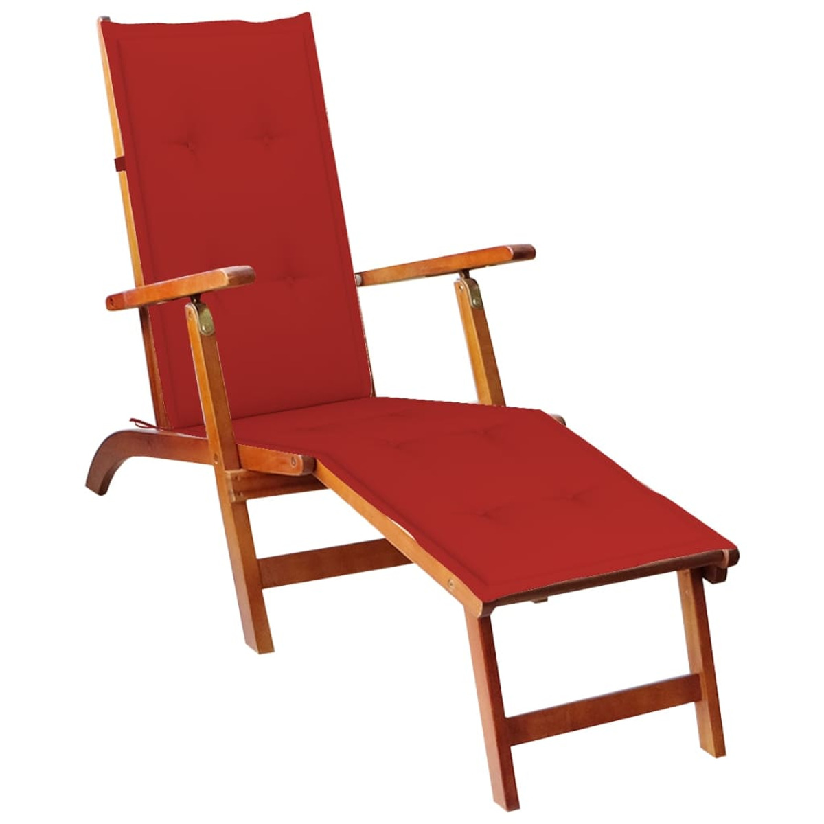 Sonnenbett, Rot 3064020 VIDAXL