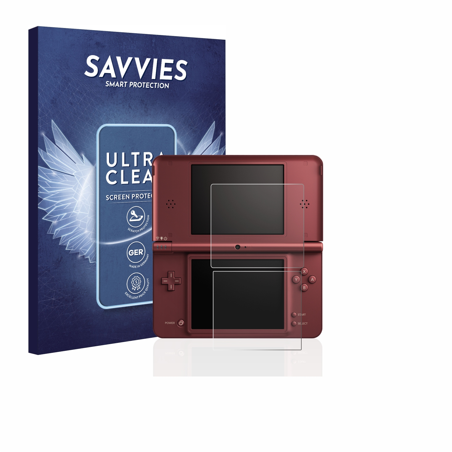 SAVVIES 18x Nintendo klare XL) Schutzfolie(für DSi