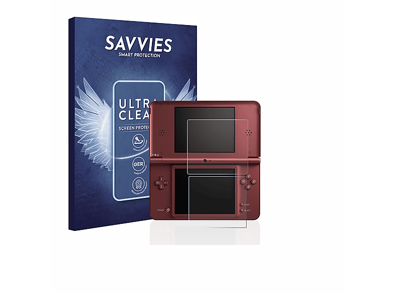 SAVVIES 18x Nintendo klare XL) Schutzfolie(für DSi
