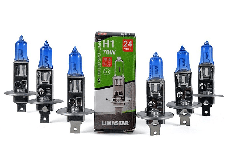 H4 Halogen-Glühlampen LKW 70 Halogenlampen-4 INBUSCO / KUBIS Mehrfarbig Watt