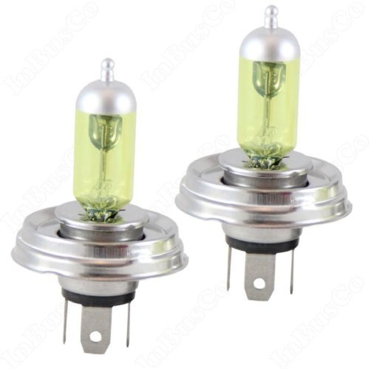 INBUSCO / KUBIS SET W 60/55 H5, yellow Halogen-Glühlampen H4 Weiß 55 Watt