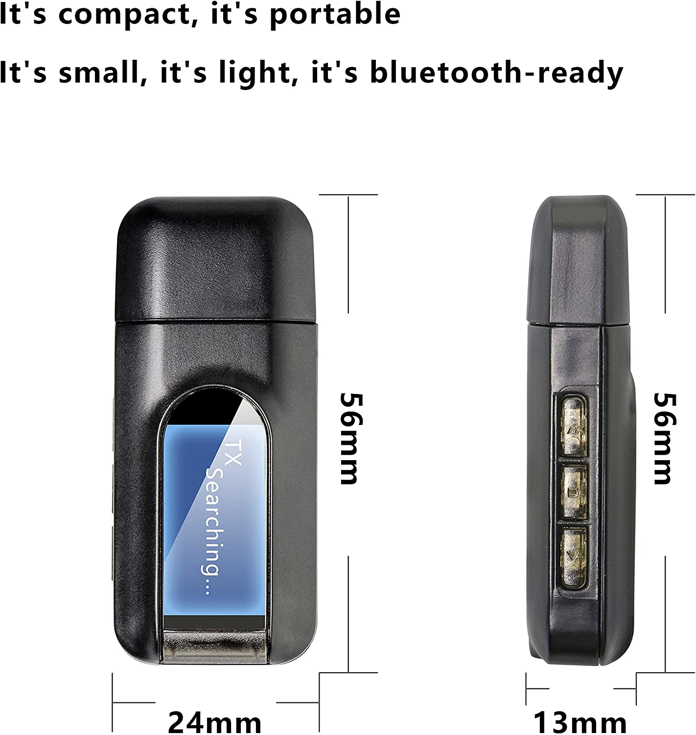 INF Bluetooth-Adapter Bluetooth-Adapter 5.0 Sender/Empfänger Bluetooth 2-in-1 Audio