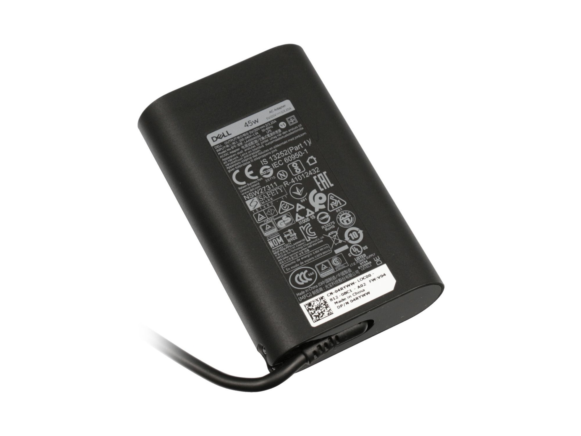 45 Netzteil Watt USB-C DELL 470-ADFI Original