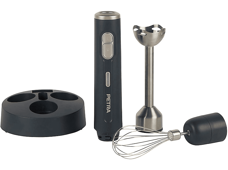 Elektrischer Handmixer 7-Gang - Mit Rührbesen, Knethaken & Schneebesen