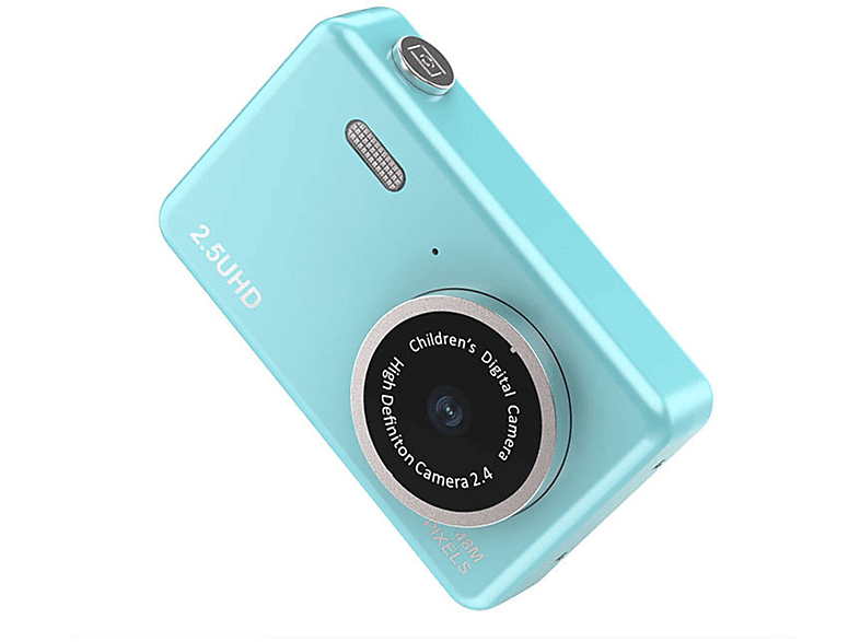 SYNTEK Studenten-Digitalkamera - Duale Front- und Rückkameras, intelligente Filter Digitalkamera blau, LCD-